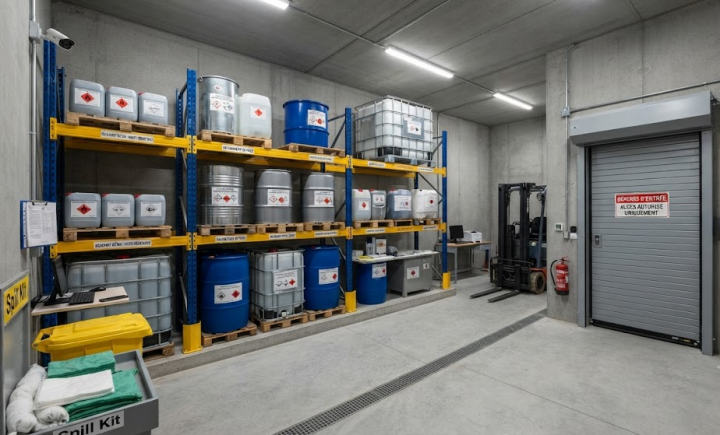 stockage des adjuvants